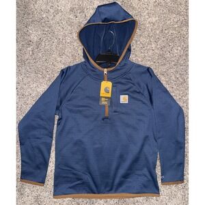Carhartt Force Youth Small 1/4 Zip Pullover Long Sleeve New‎